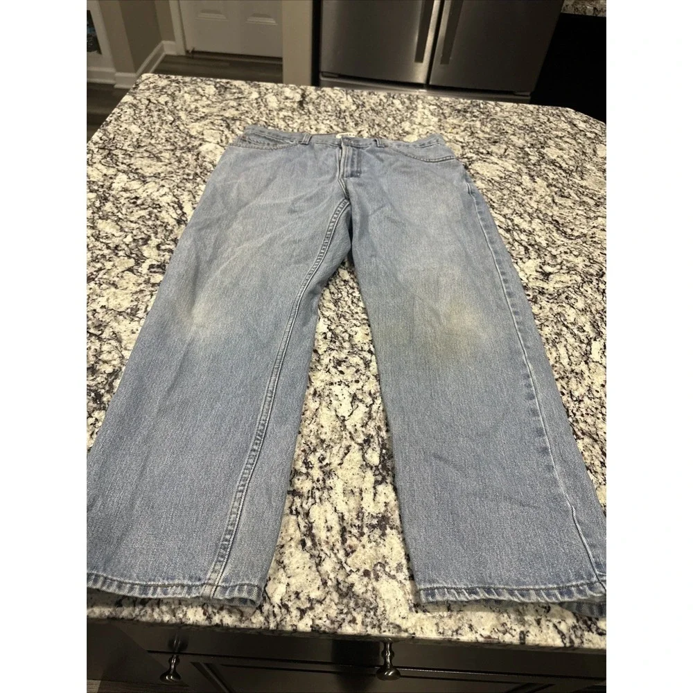 Levis 505 Jeans Mens 38x30 Regular Fit Straight Leg‎ Denim Classic